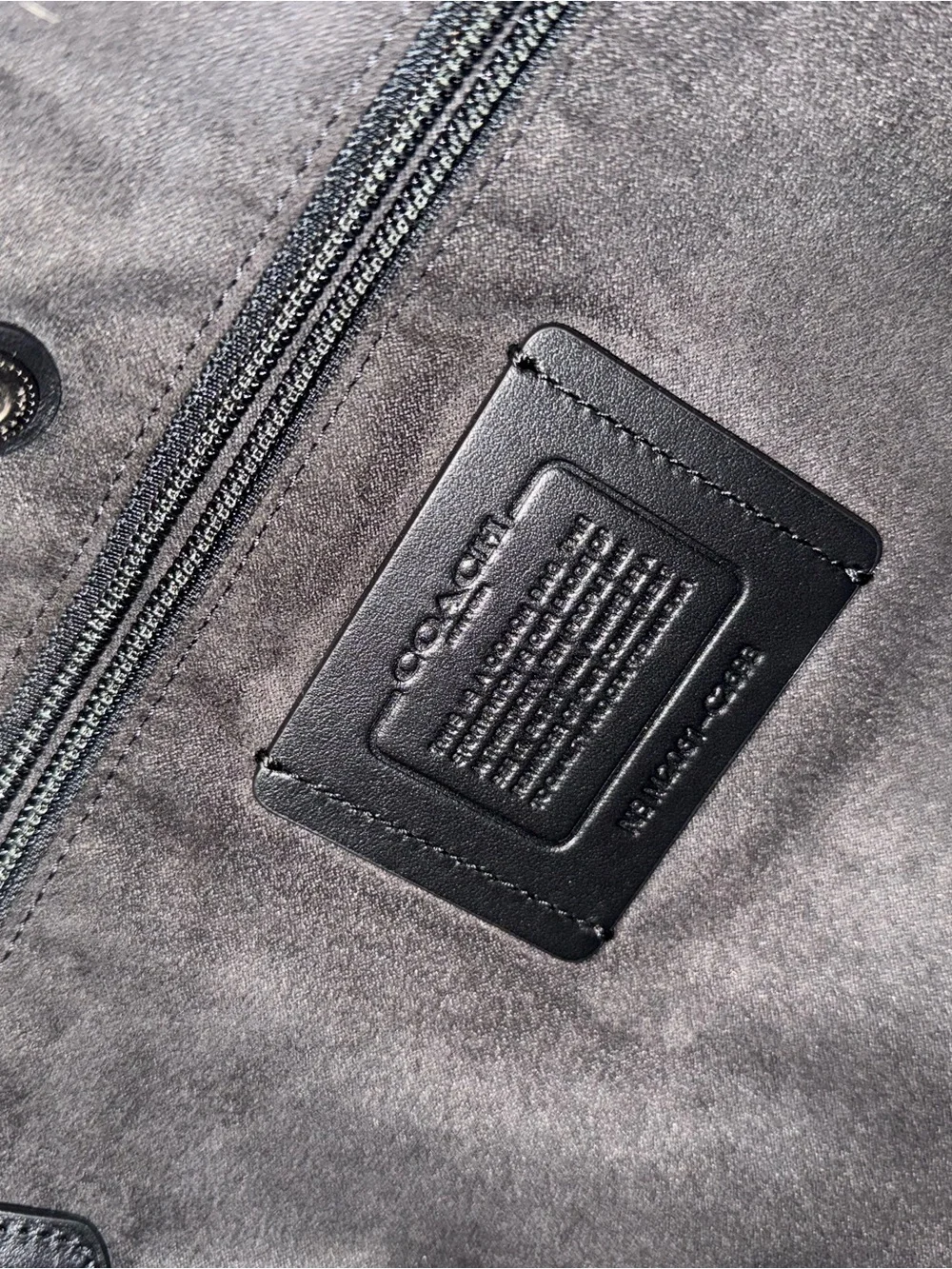 Coach Men’s Charcoal Signature Briefcase